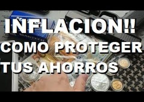 Cómo proteger tus ahorros frente a la inflación