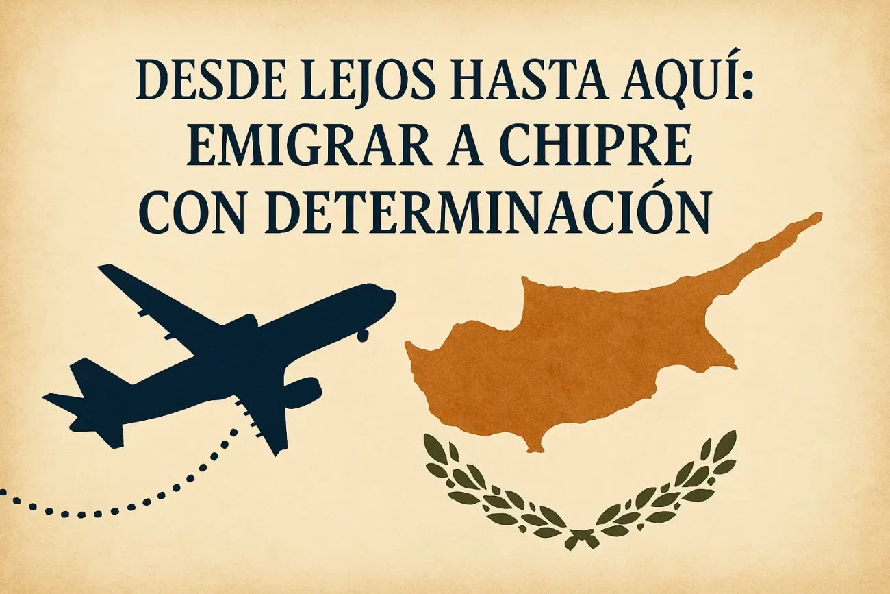 Desde lejos hasta aquí: Emigrar a Chipre con determinación