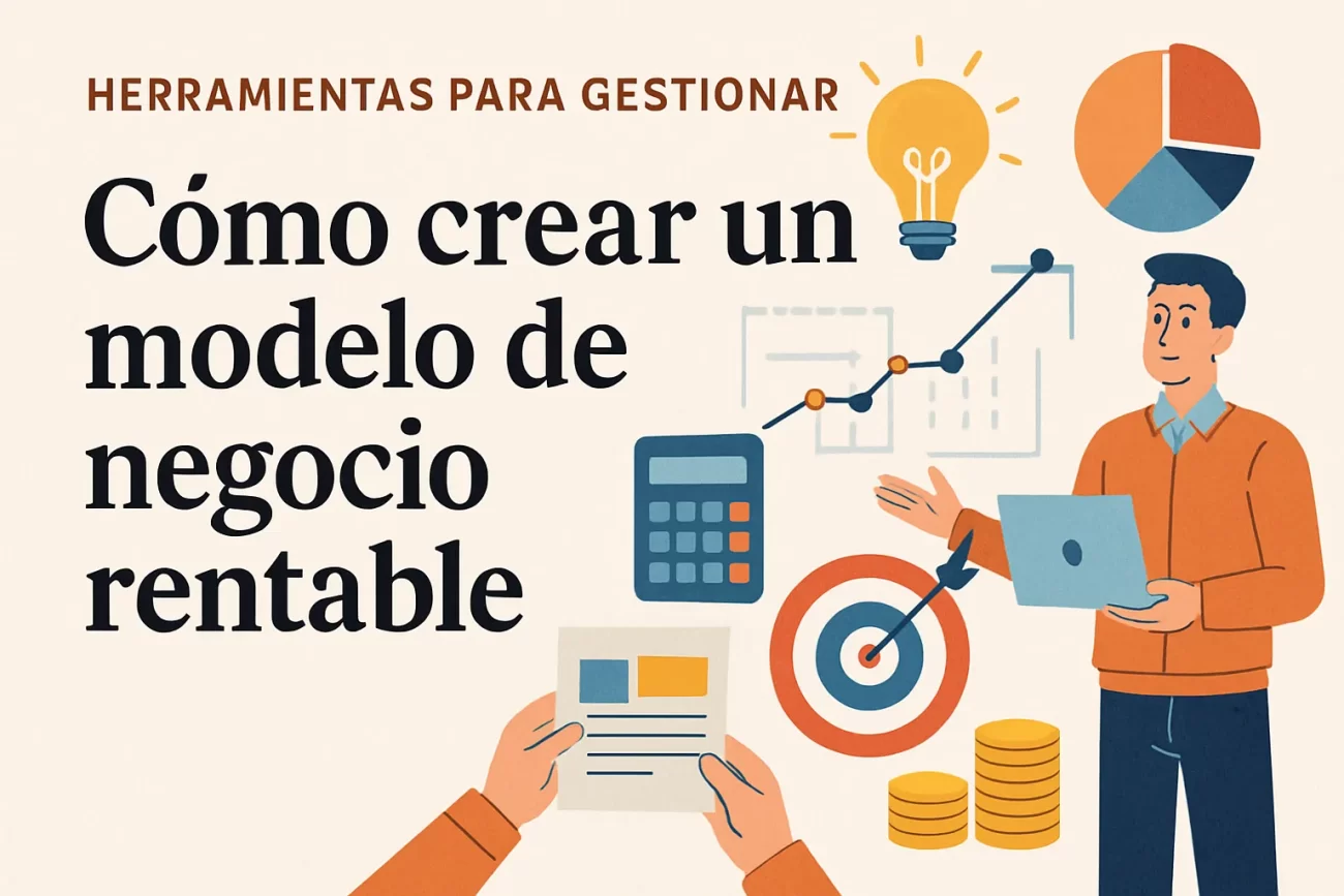 herramientas para gestionar Cómo crear un modelo de negocio rentable