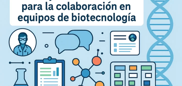 Las mejores herramientas para la colaboración en equipos de biotecnología