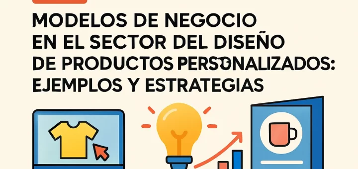 Modelos de negocio en el sector del diseño de productos personalizados: ejemplos y estrategias