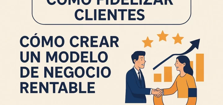 cómo fidelizar clientes en Cómo crear un modelo de negocio rentable