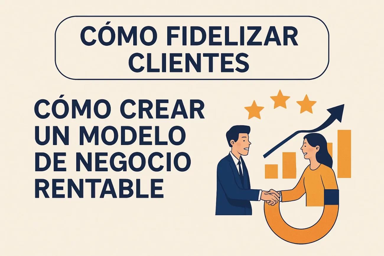 cómo fidelizar clientes en Cómo crear un modelo de negocio rentable