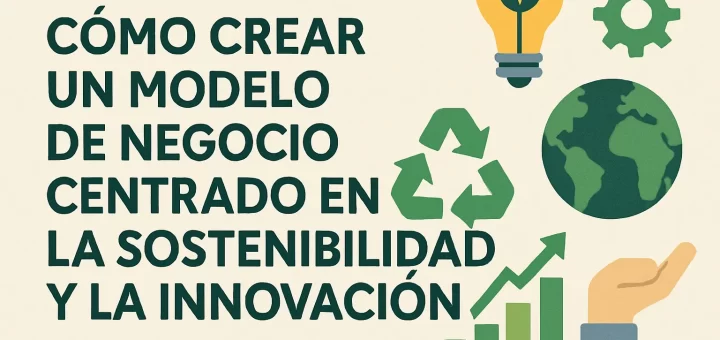 Cómo crear un modelo de negocio centrado en la sostenibilidad y la innovación