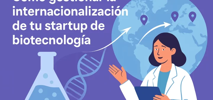 Cómo gestionar la internacionalización de tu startup de biotecnología