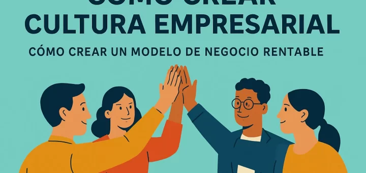 cómo crear cultura empresarial en Cómo crear un modelo de negocio rentable