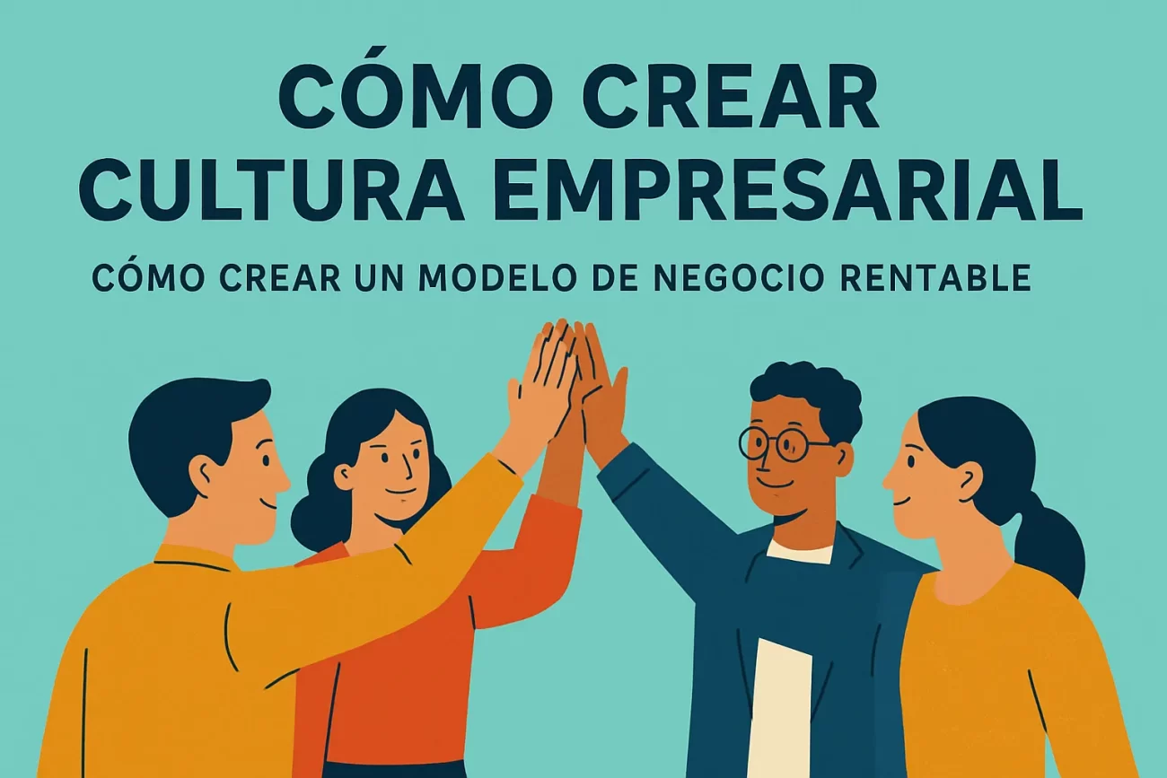 cómo crear cultura empresarial en Cómo crear un modelo de negocio rentable