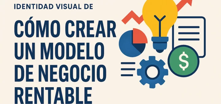 cómo desarrollar la identidad visual de Cómo crear un modelo de negocio rentable