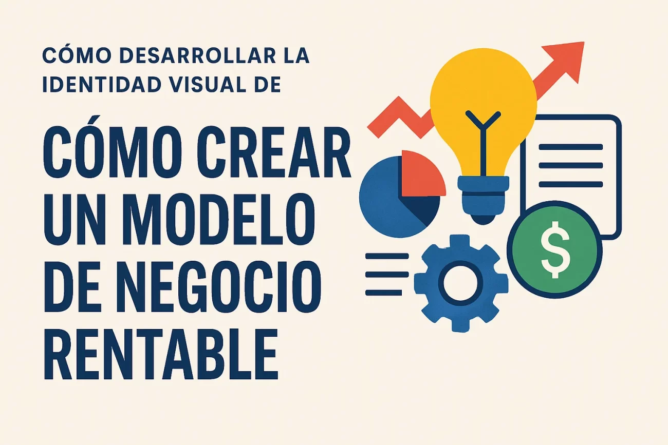 cómo desarrollar la identidad visual de Cómo crear un modelo de negocio rentable