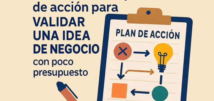 cómo hacer un plan de acción para Cómo validar una idea de negocio con poco presupuesto