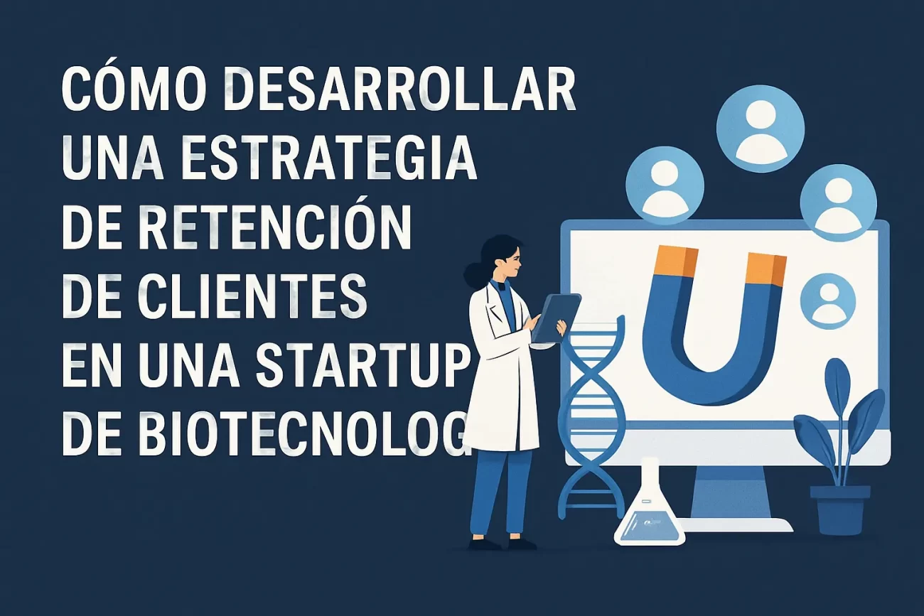 Cómo desarrollar una estrategia de retención de clientes en una startup de biotecnología