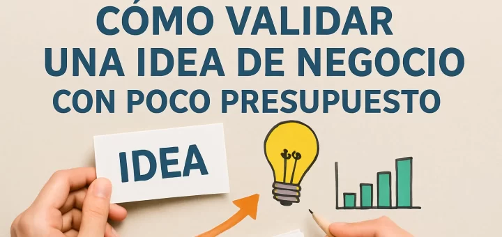 cómo hacer crecer Cómo validar una idea de negocio con poco presupuesto