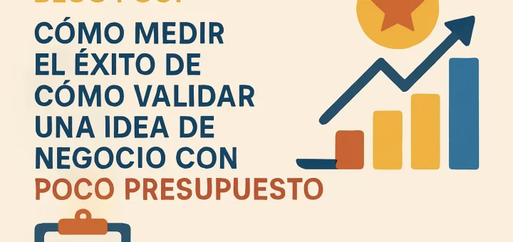 cómo medir el éxito de Cómo validar una idea de negocio con poco presupuesto