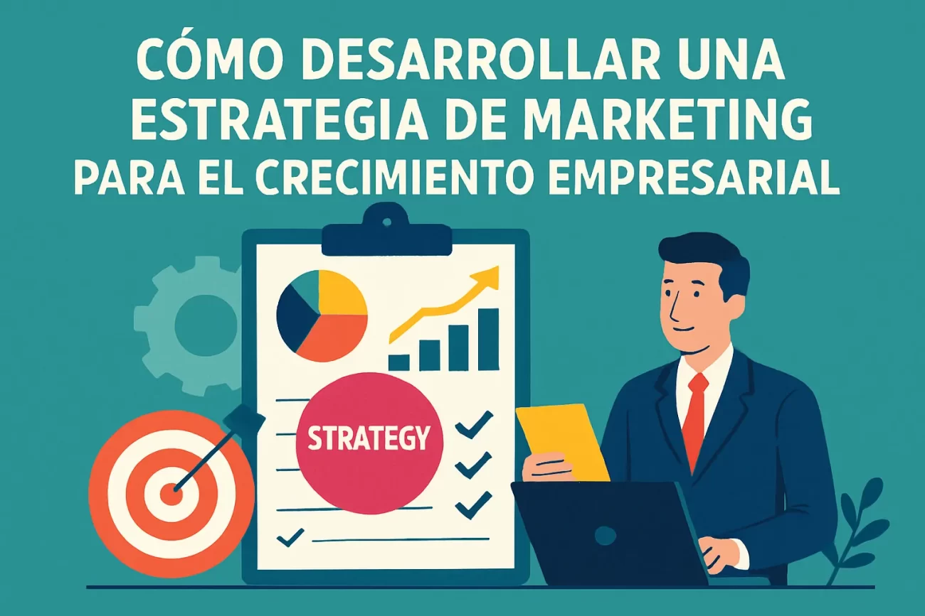 Como-desarrollar-una-estrategia-de-marketing-para-el-crecimiento-empresarial | Negocios10.Com Cómo desarrollar una estrategia de marketing para el crecimiento empresarial