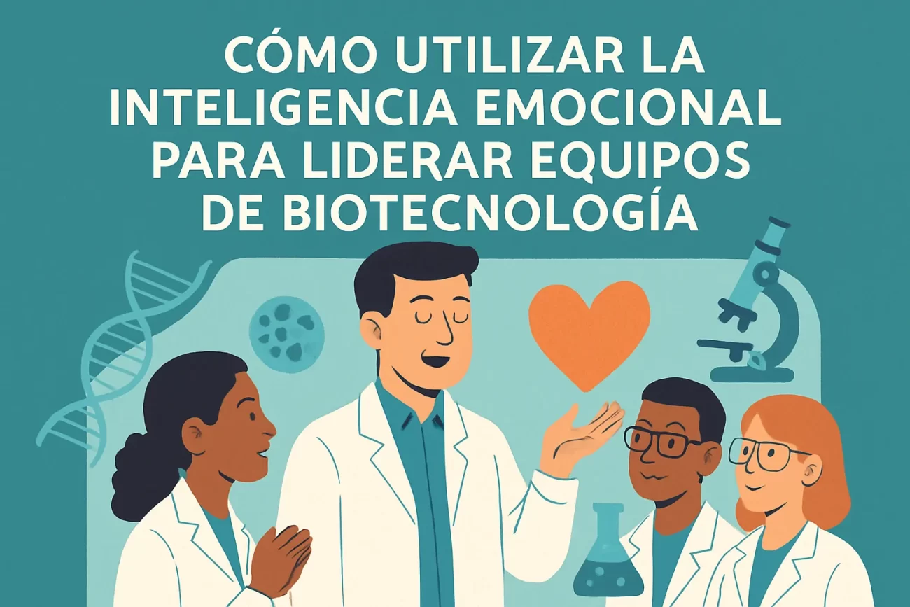 Cómo utilizar la inteligencia emocional para liderar equipos de biotecnología