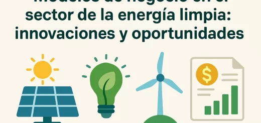 Modelos de negocio en el sector de la energía limpia: innovaciones y oportunidades
