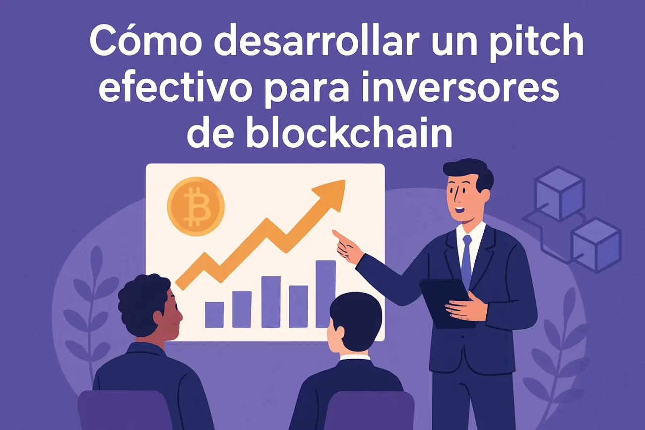 Cómo desarrollar un pitch efectivo para inversores de blockchain