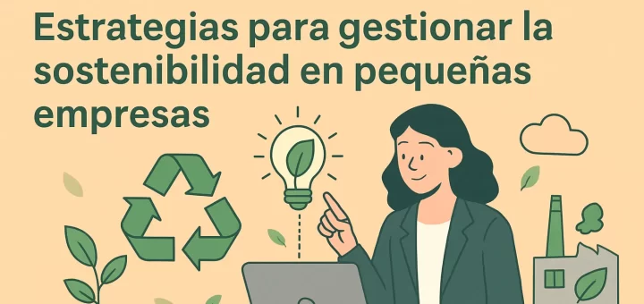 Estrategias para gestionar la sostenibilidad en pequeñas empresas