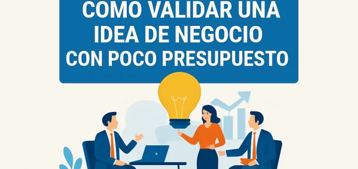 cómo atraer inversores para Cómo validar una idea de negocio con poco presupuesto