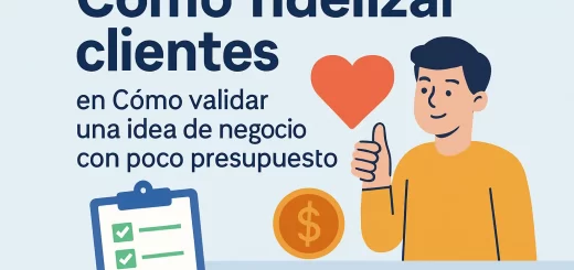 cómo fidelizar clientes en Cómo validar una idea de negocio con poco presupuesto