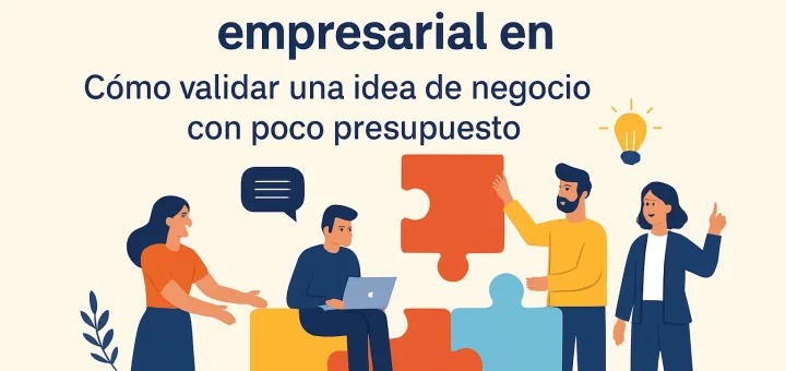 cómo crear cultura empresarial en Cómo validar una idea de negocio con poco presupuesto
