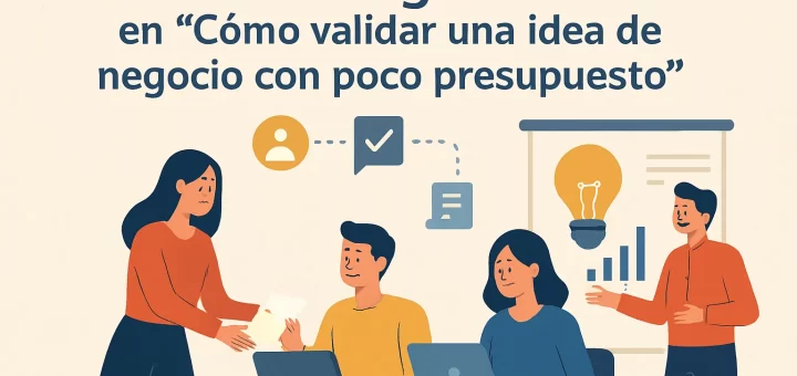 cómo delegar tareas en Cómo validar una idea de negocio con poco presupuesto
