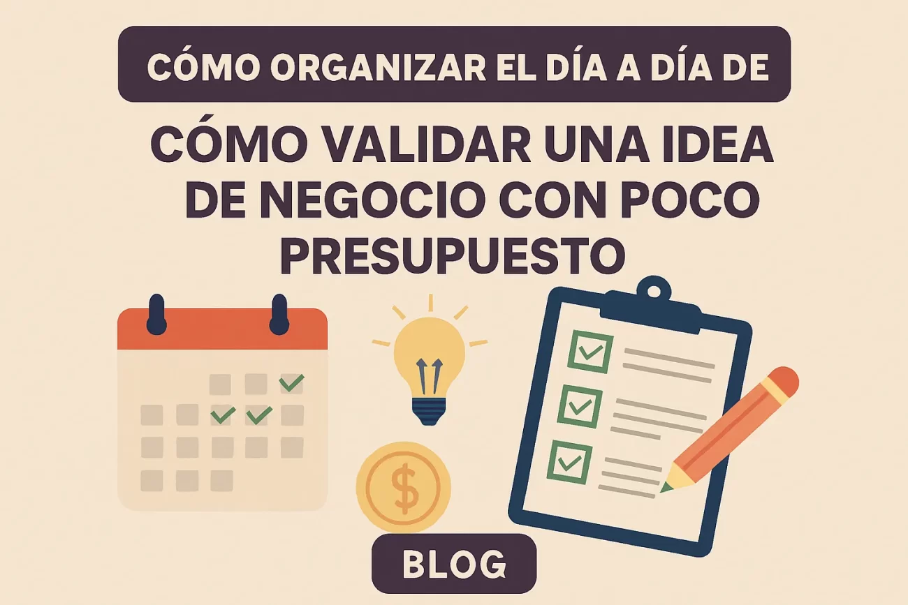 como-organizar-el-dia-a-dia-de-Como-validar-una-idea-de-negocio-con-poco-presupuesto | Negocios10.Com cómo organizar el día a día de Cómo validar una idea de negocio con poco presupuesto