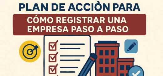 cómo hacer un plan de acción para Cómo registrar una empresa paso a paso