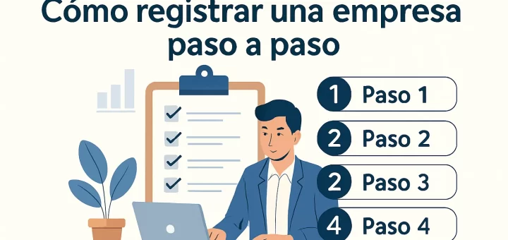 qué pasos seguir para Cómo registrar una empresa paso a paso