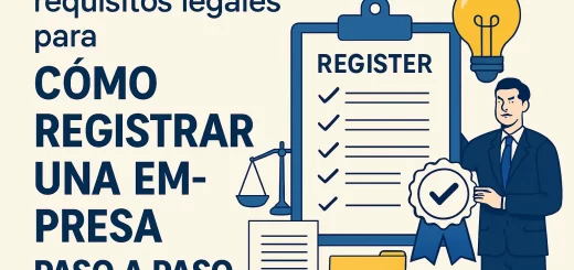 requisitos legales para Cómo registrar una empresa paso a paso