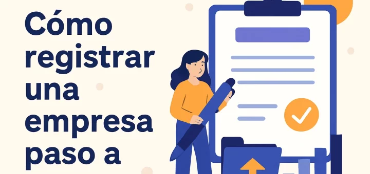 cómo financiar Cómo registrar una empresa paso a paso