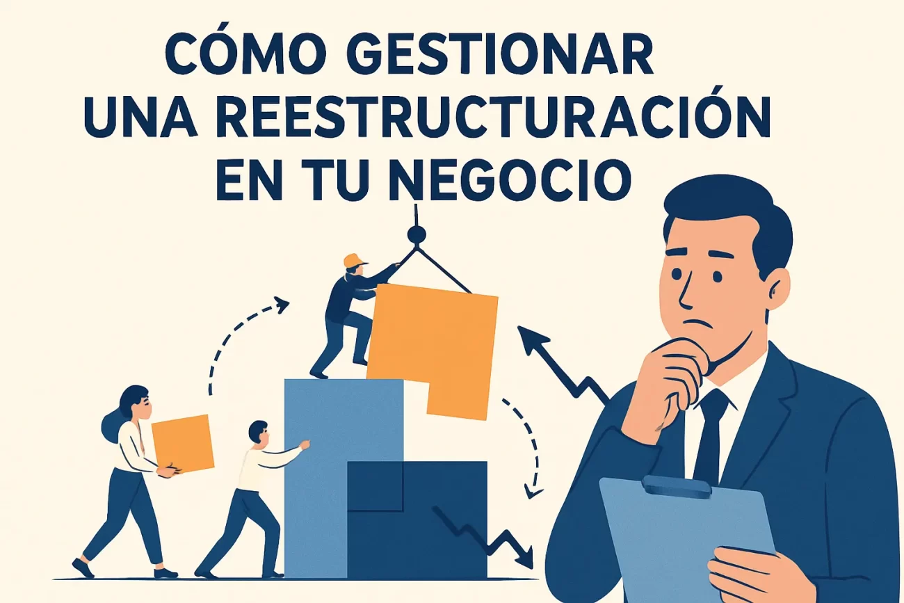 Cómo gestionar una reestructuración en tu negocio