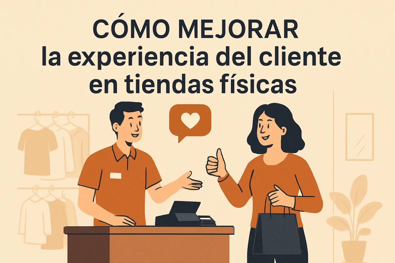 Cómo mejorar la experiencia del cliente en tiendas físicas