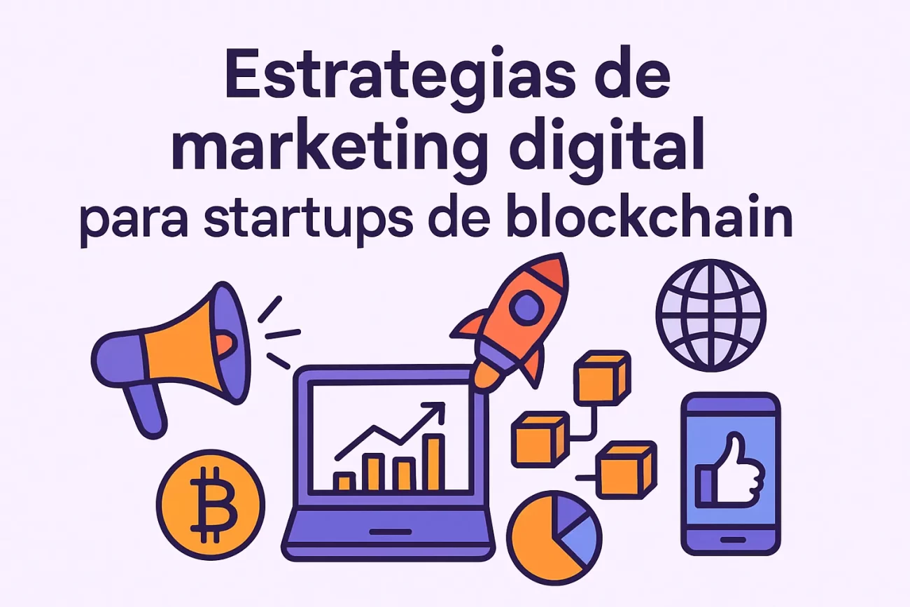 Estrategias de marketing digital para startups de blockchain