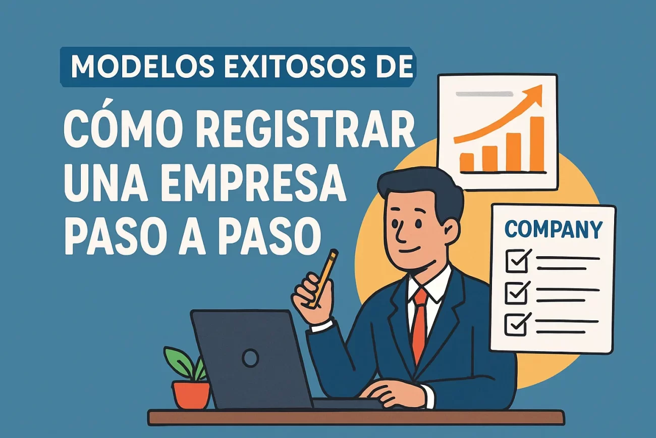 modelos exitosos de Cómo registrar una empresa paso a paso