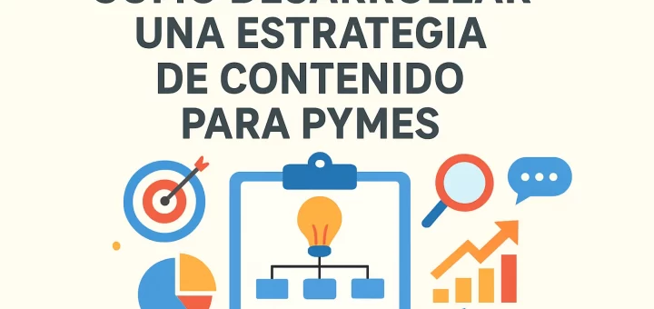 Cómo desarrollar una estrategia de contenido para pymes