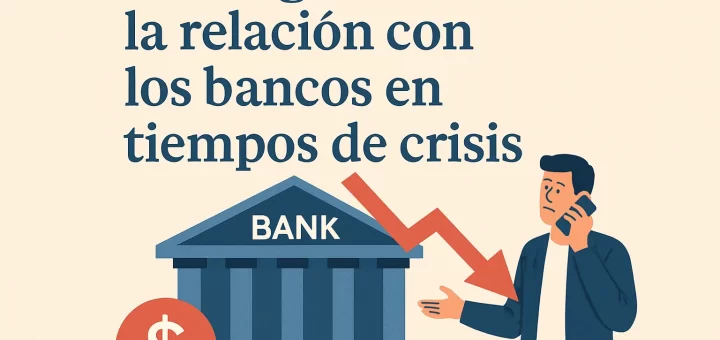 Cómo gestionar la relación con los bancos en tiempos de crisis
