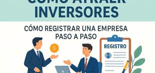 cómo atraer inversores para Cómo registrar una empresa paso a paso