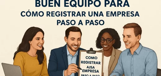 cómo seleccionar un buen equipo para Cómo registrar una empresa paso a paso