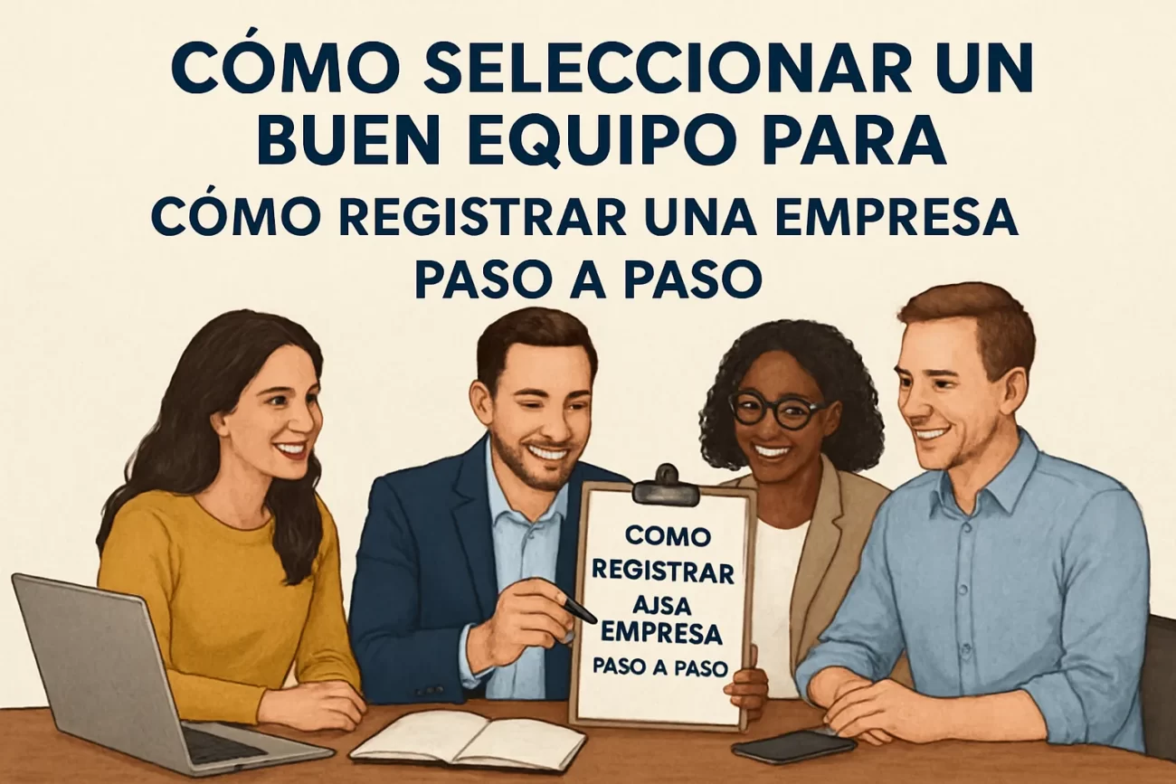 como-seleccionar-un-buen-equipo-para-Como-registrar-una-empresa-paso-a-paso | Negocios10.Com cómo seleccionar un buen equipo para Cómo registrar una empresa paso a paso