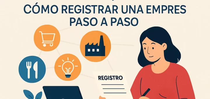 cuáles son los mejores sectores para Cómo registrar una empresa paso a paso