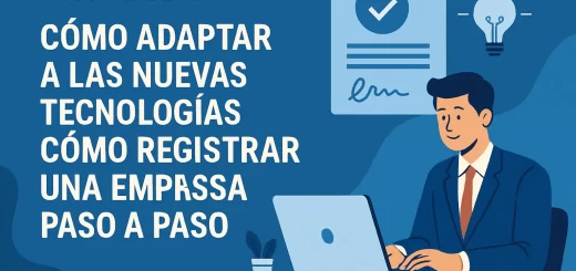 cómo adaptar a las nuevas tecnologías Cómo registrar una empresa paso a paso