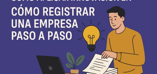 cómo aplicar innovación en Cómo registrar una empresa paso a paso