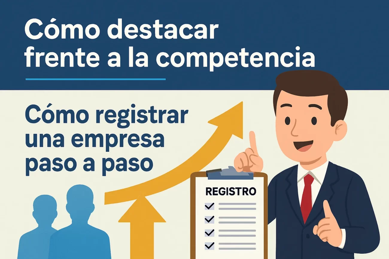como-destacar-frente-a-la-competencia-con-Como-registrar-una-empresa-paso-a-paso | Negocios10.Com cómo destacar frente a la competencia con Cómo registrar una empresa paso a paso