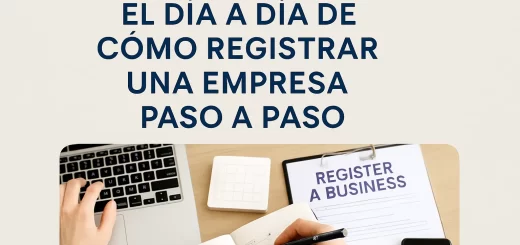 cómo organizar el día a día de Cómo registrar una empresa paso a paso