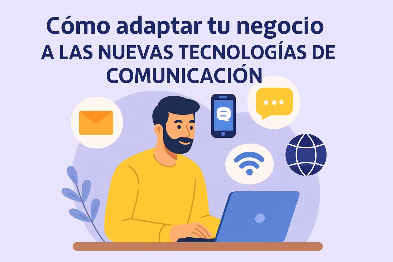 Cómo adaptar tu negocio a las nuevas tecnologías de comunicación