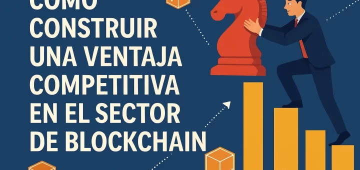 Cómo construir una ventaja competitiva en el sector de blockchain