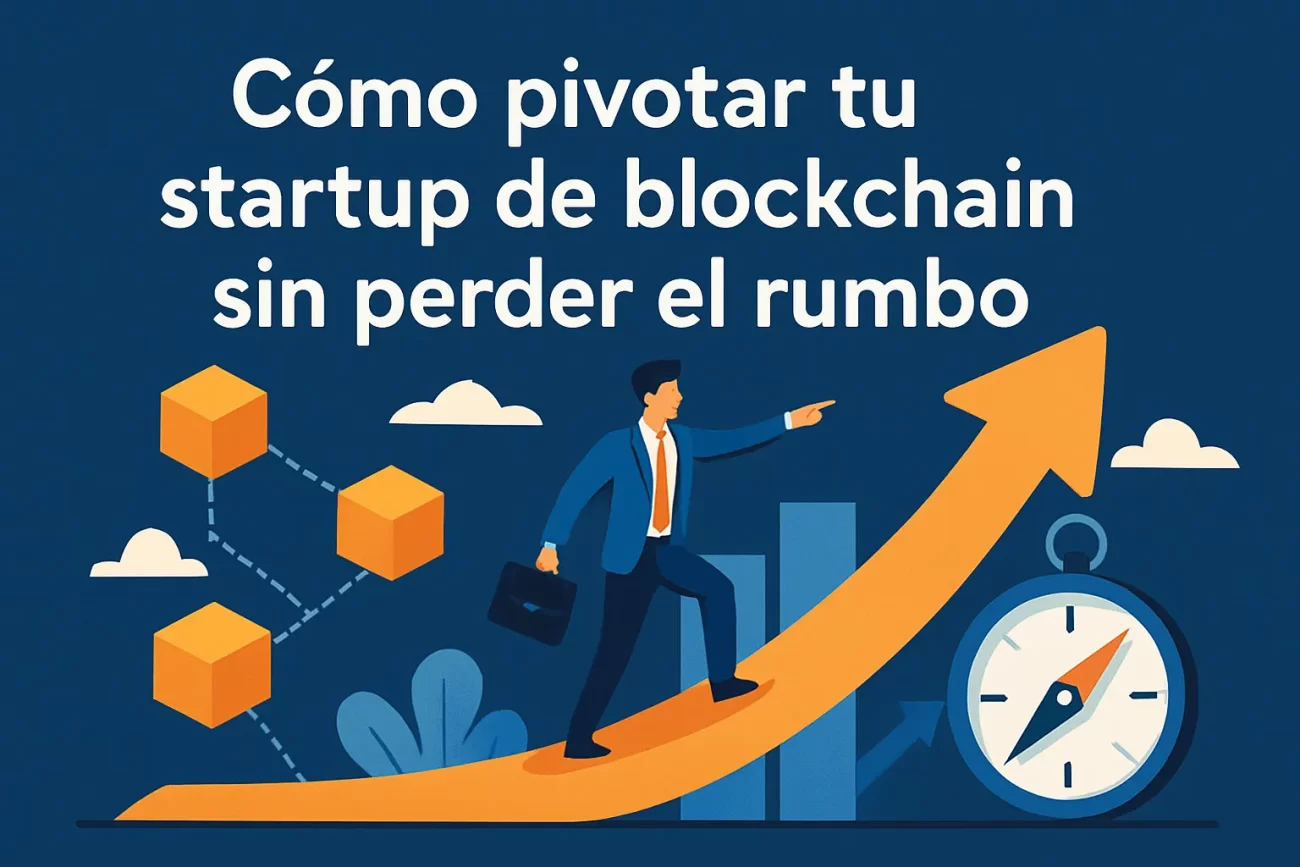 Cómo pivotar tu startup de blockchain sin perder el rumbo