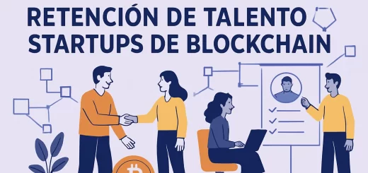 Estrategias para la retención de talento en startups de blockchain