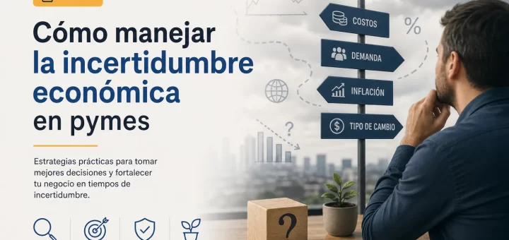 Cómo manejar la incertidumbre económica en pymes